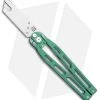 Artisan Cutlery Kinetic-Tool Automatic Butterfly Tool Green Ti (2.8" SW)