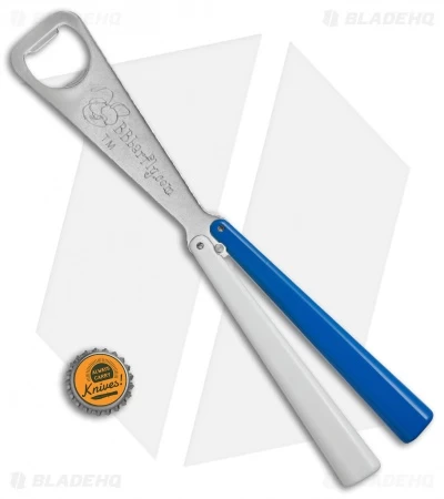 BB Barfly Bottle Opener Butterfly Trainer Blue/White (Blade HQ Edition) - Image 3