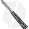 BRS Alpha Beast Infinity Balisong Butterfly Knife Titanium (4.5" Stonewash)