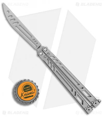 BRS Barebones Trainer Balisong Butterfly Knife (4.375" Dull Blade) - Image 4