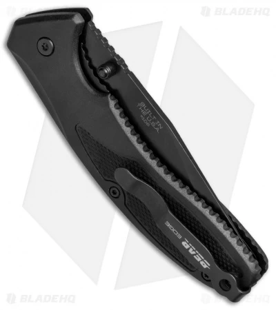 Bear Edge Sideliner 4.5" Spring Assisted Knife Black Al (3.25" Black) 61106 - Image 3