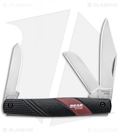 Bear Edge Stockman Traditional Slip Joint Knife Black (2.63" Satin) 61533