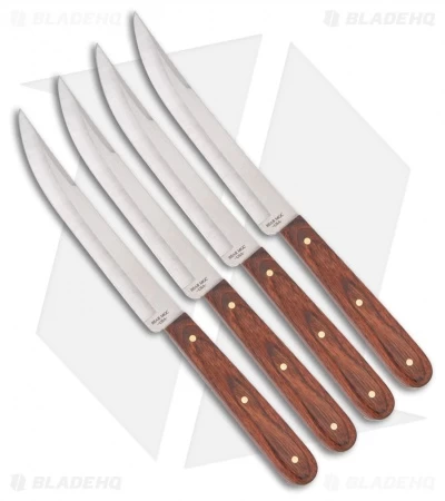 Bear & Son 4-Piece 5" Steak Knife Set Rosewood - 2STKR