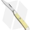 Bear & Son Peanut Yellow Delrin Traditional Pocket Knife (2" Satin) C319