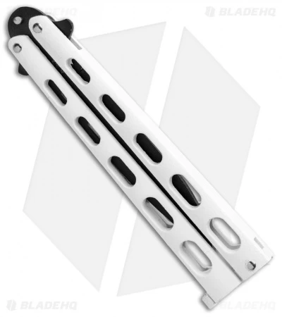 Bear & Son 2-Pack Butterfly Knife Special White (S115W + S115WTR) - Image 4