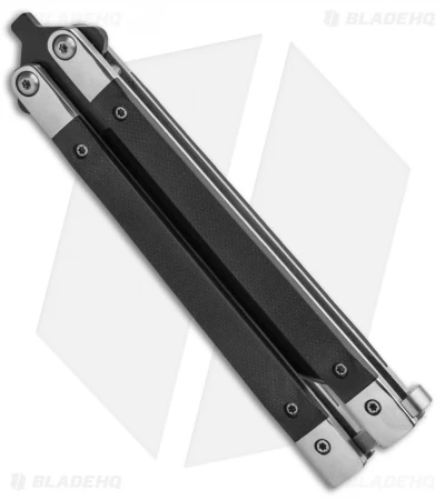 Bear & Son Balisong Butterfly Knife Black G-10 (4" Black) G17B - Image 3