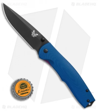 Benchmade Torrent Nitrous Spring Assisted Knife Blue (3.6" Black) 890-1701 - Image 4