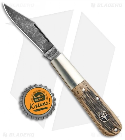 Boker Barlow Pocket Knife 2.625" Castle Wood 113941 - Image 4