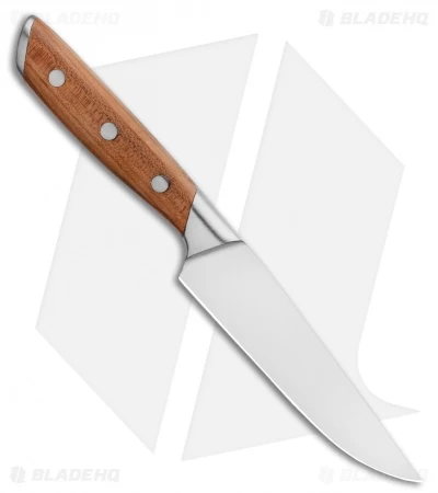 Boker Forge Wood 4.5" Utility Kitchen Knife Maple Wood - Image 2
