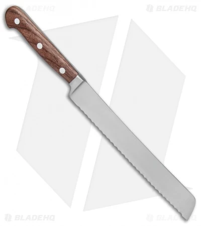 Boker Heritage 8" Bread Kitchen Knife Walnut Wood - Image 2