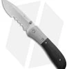 CRKT Carson M4-13 Spring Assisted Knife (3.75" Bead Blast Serr)