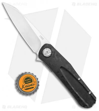 CRKT Mah-Hawk Spring Assisted Knife Black GRN (3.12" Satin) - Image 4