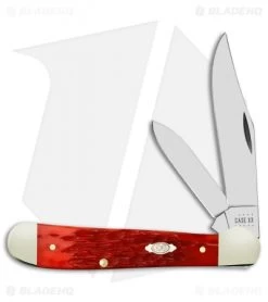 Case Copperhead Pocket Slip Joint Knife Dark Red Bone (3" Polish) 31953