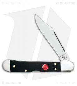 Case Cutlery Mini Copperlock Knife 3.625" Black Synthetic (21749L SS) 31272