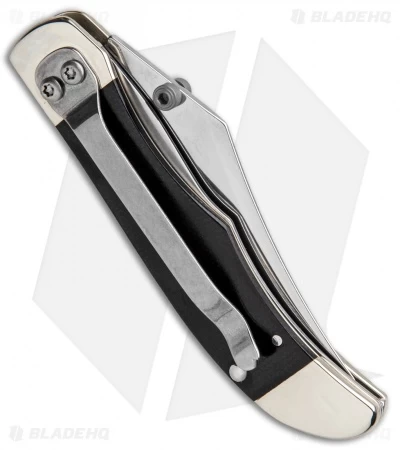 Case Kickstart Mid-Folding Hunter Assisted Knife Black Canvas (101265AC SS) - Image 3