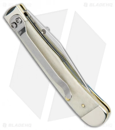 Case Kickstart TrapperLock Assisted Knife Embelished Bone (6154AC SS) 64139 - Image 3