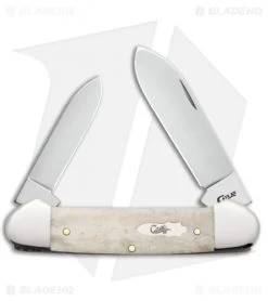 Case Knives Natural Bone Smooth Canoe (62131 SS)