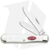 Case Small Swell Center Jack Knife 3" White Synthetic Jig (6225 1/2 SS)