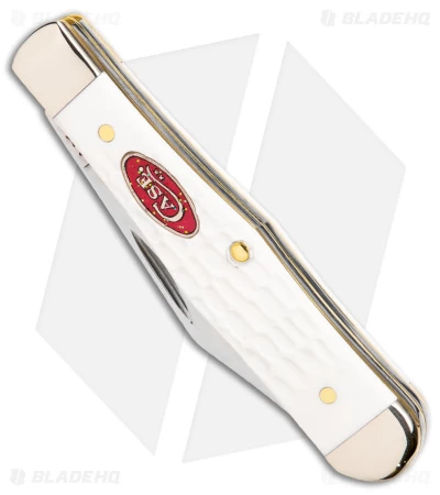 Case Small Swell Center Jack Knife 3" White Synthetic Jig (6225 1/2 SS) - Image 2