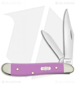 Case Teardrop Pocket Knife Lilac Ichthus Synthetic (TB41028 SS) 39165