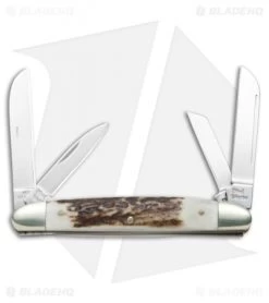 Frost Cutlery Bent Creek Congress Pocket Knife 3.5" Deer Stag