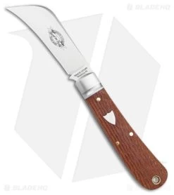GEC #47 Harvester Pocket Knife Natural Micarta (3.10" Satin) 47P123