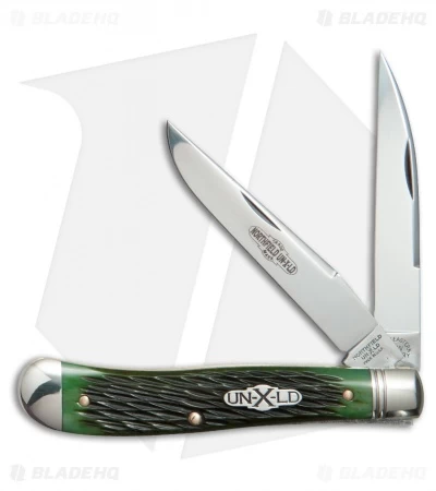 GEC #48 Northfield UN-X-LD Pocket Knife 3.8" Sweet Pickle Jigged Bone 488217