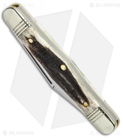 GEC Northfield UN-X-LD Cutlery Conductor 3.25" Pocket Knife Sambar Stag - Image 2