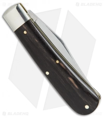 GEC #74 Tidioute Stallion Pocket Knife 4.0" Gabon Ebony Wood - Image 3