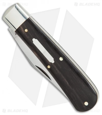 GEC #74 Tidioute Stallion Pocket Knife 4.0" Gabon Ebony Wood - Image 2