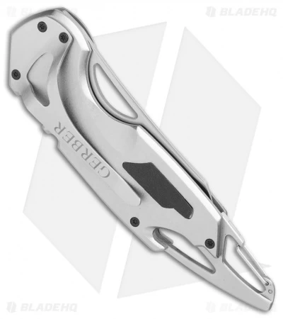 Gerber F.A.S.T. 3.0 Assisted Opening Knife Gray/Black Al (2.8" Satin Serr) - Image 2