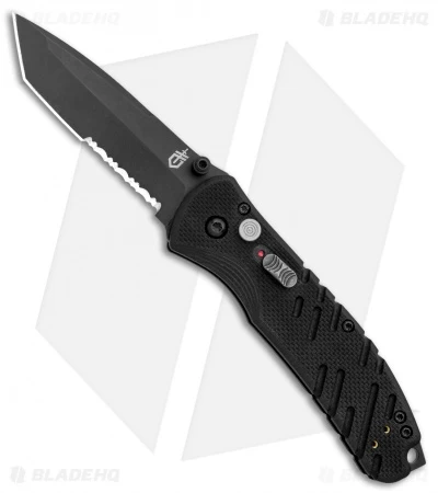 Gerber Propel Downrange AO Assisted Opening Knife Black (3.5" Black Serr)