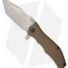 HTM Darrel Ralph Gun Hammer Tanto Spring Assisted Knife Coyote Brown (3.5" SW)