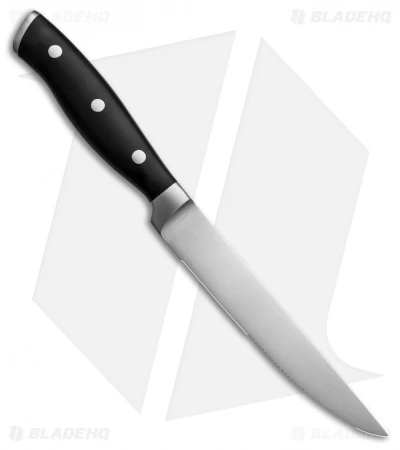 Henckels Forged Accent 4-Piece Steak Knife Set Black Polymer - Image 4