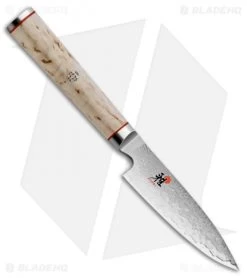 Miyabi Birchwood SG2 3.5" Paring Kitchen Knife (Damascus)