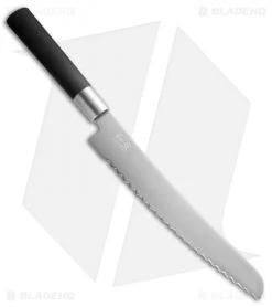 KAI Wasabi Black 9" Bread Kitchen Knife 6723B