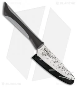 KAI Luna Citrus Kitchen Knife Fixed Blade (4" Satin) 7076