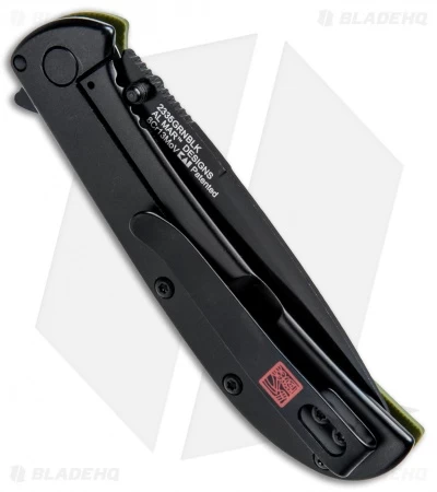 Kershaw Al Mar AM-3 Assisted Opening Knife Green G-10 (3" Black) 2335GRNBLK - Image 3