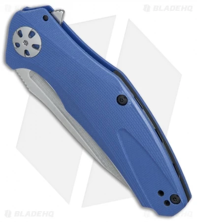 Kershaw Natrix A/O Sub-Frame Lock Knife Blue G-10 (3.25" Stonewash) 7007BLU - Image 3