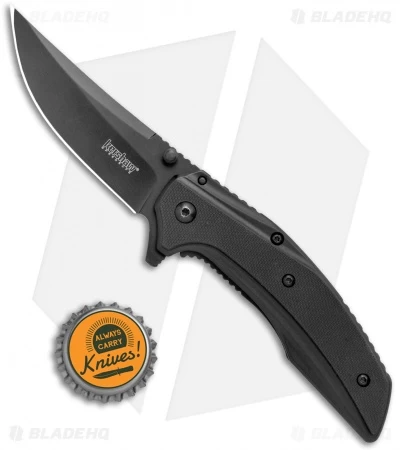 Kershaw Outright A/O Frame Lock Knife Black G-10/Steel (3" Black) 8320 - Image 4
