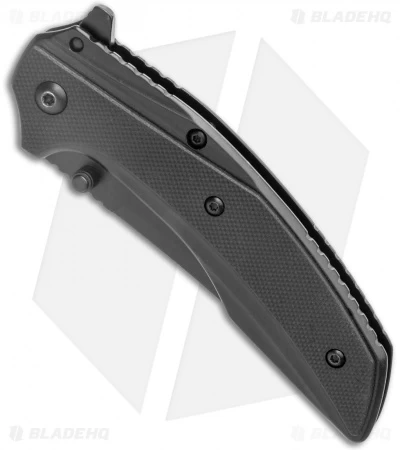Kershaw Outright A/O Frame Lock Knife Black G-10/Steel (3" Black) 8320 - Image 2