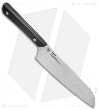 KAI PRO Santoku Kitchen Knife (7" Hammered) HT7064 - Image 2