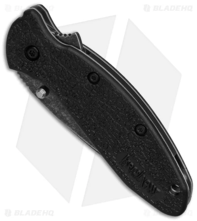 Kershaw Scallion Assisted Opening Knife Black (2.25" Blackwash) - Image 2