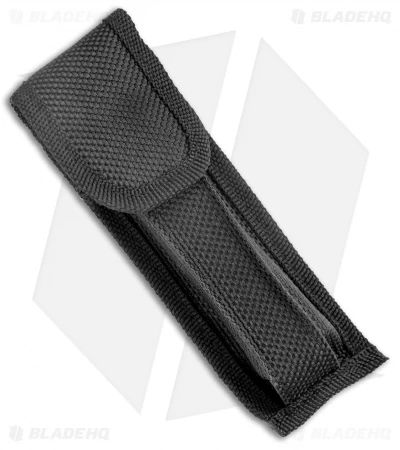 Mago 9" Italian Stiletto OTF Automatic Knife Bayo Black Acrylic (3.75" Polished) - Image 4