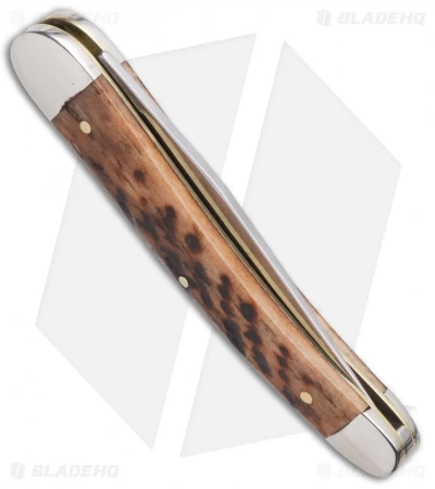 Maserin CE618 Traditional Pocket Knife 3.215" Jigged Bone - Image 3