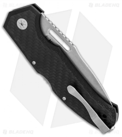 Maserin Nimrod Lockback Knife Carbon Fiber (3.5" Stonewash) 480CN - Image 2