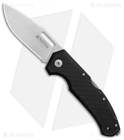 Maserin Nimrod Lockback Knife Carbon Fiber (3.5" Stonewash) 480CN