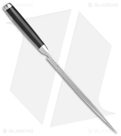 Mattia Borrani Production 8" Bowie Chef Kitchen Knife (Damascus) I'm Starving - Image 3