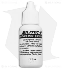 Militec-1 Premium Knife Lubricant Oil (.50 Fl. Oz.)