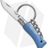 Opinel No. 2 Folding Knife Keychain Skyblue (1.38" Satin)